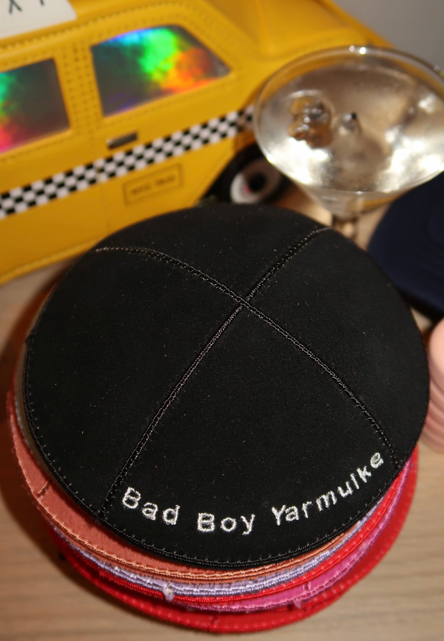 The Bad Boy Yarmulke (Embroidered)