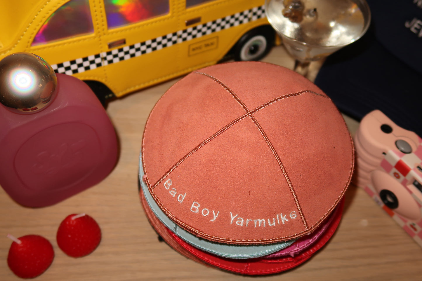 The Bad Boy Yarmulke (Embroidered)