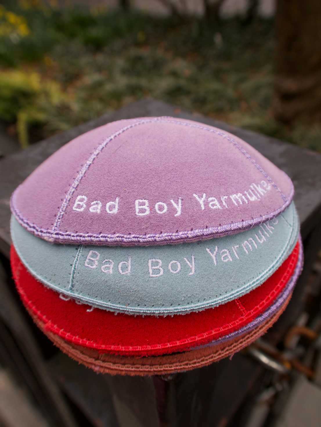 The Bad Boy Yarmulke (Embroidered)