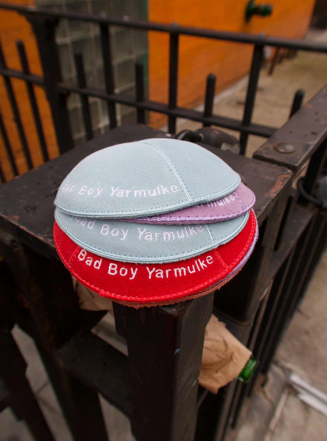 The Bad Boy Yarmulke (Embroidered)