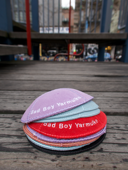 The Bad Boy Yarmulke (Embroidered)